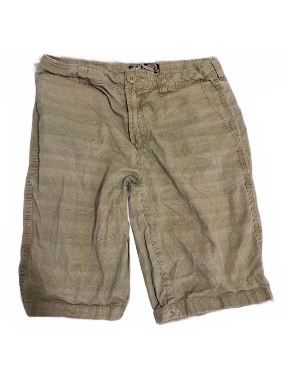 First Wave Boys Shorts Waist 26 in. Khaki Casual